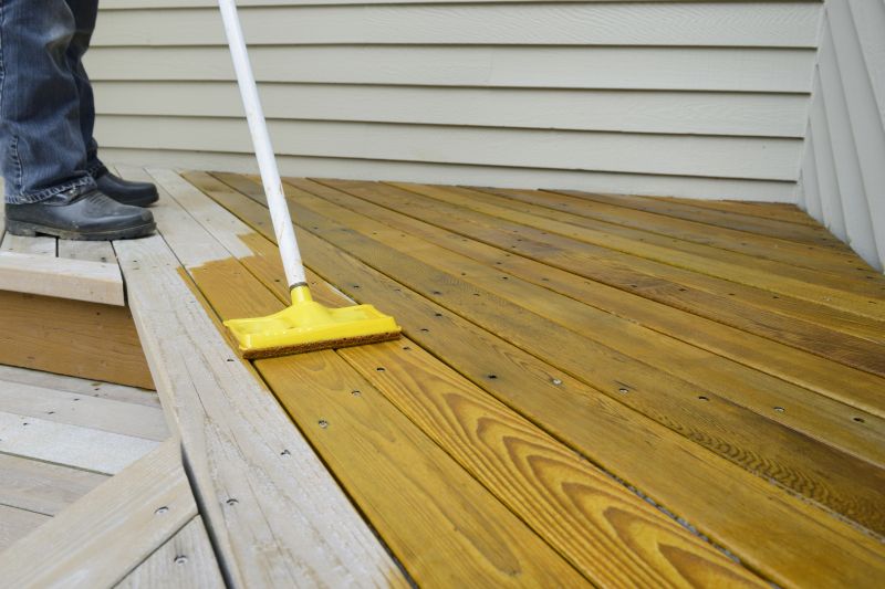 Staining in Mild Weather